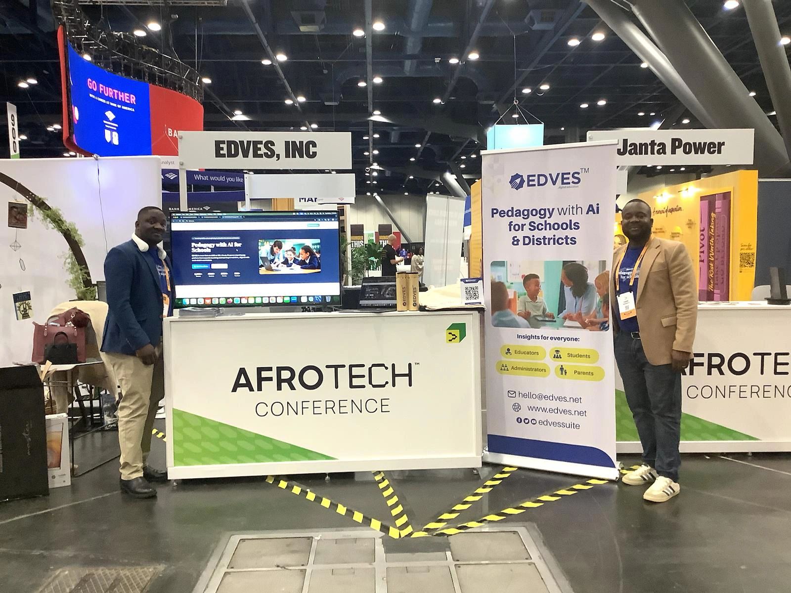 Edves Showcases AI-Driven Pedagogy at AfroTech Conference 2025 in Houston